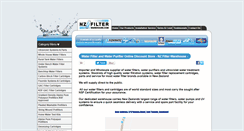 Desktop Screenshot of nzfilterwarehouse.com